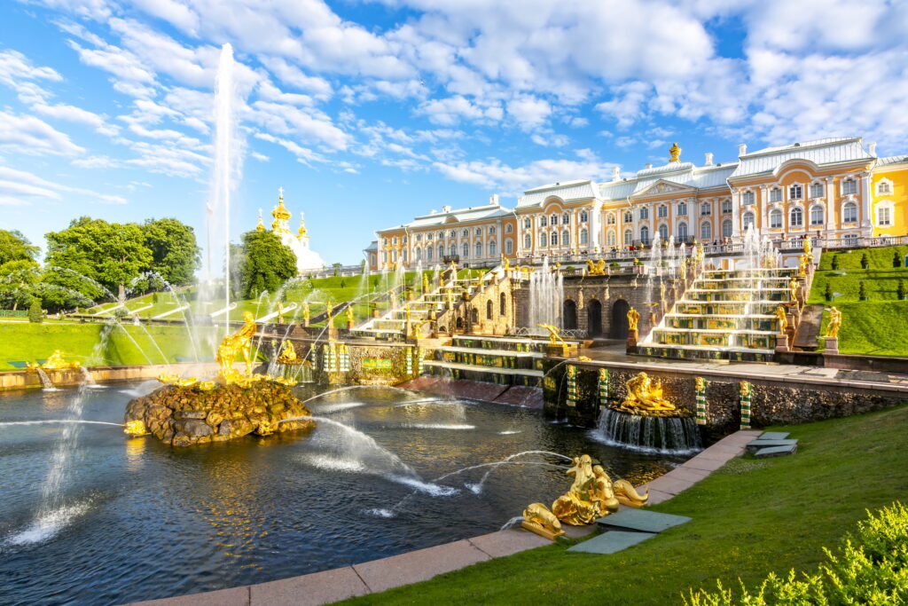 Peterhof Palace near St. Petersburg