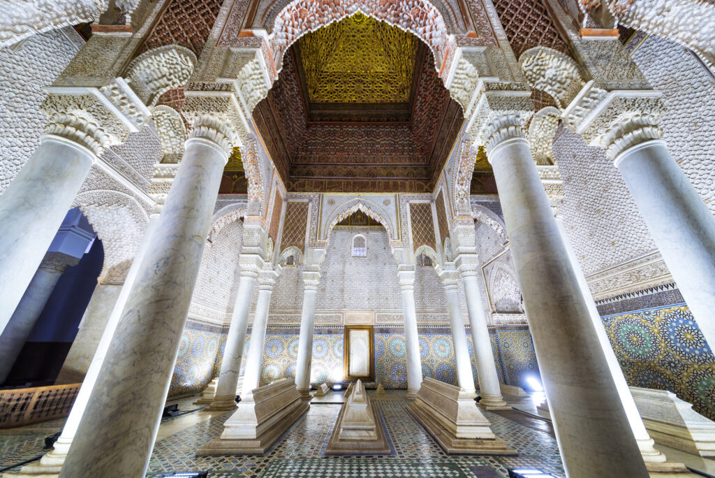 The Saadian Tombs in Marrakesh