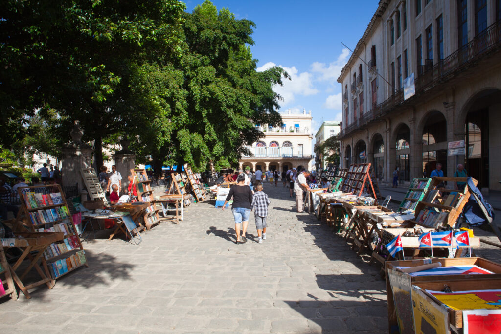 Plaza de Armas at Havana