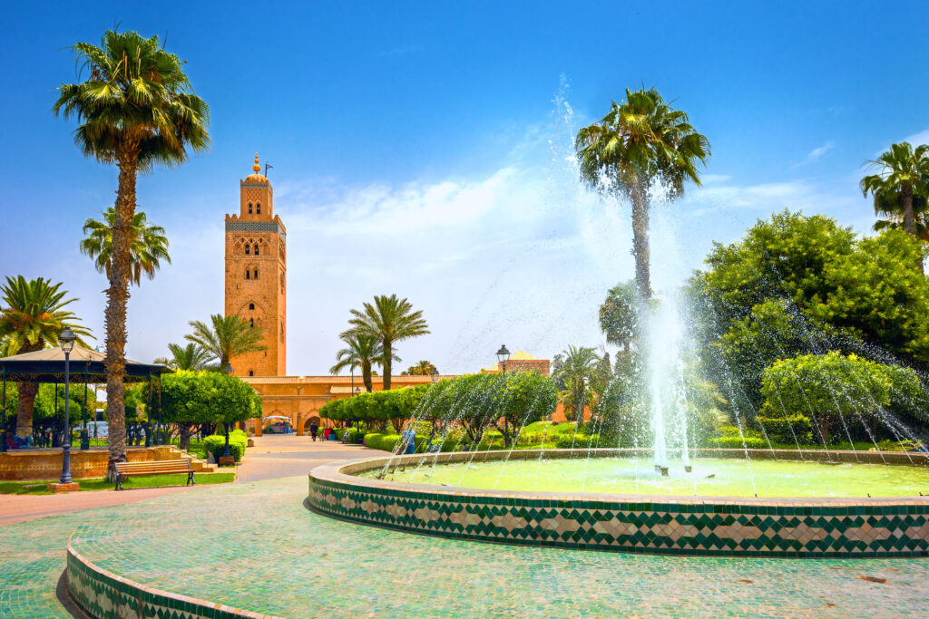 Kutubiyya Mosque at Marrakesh