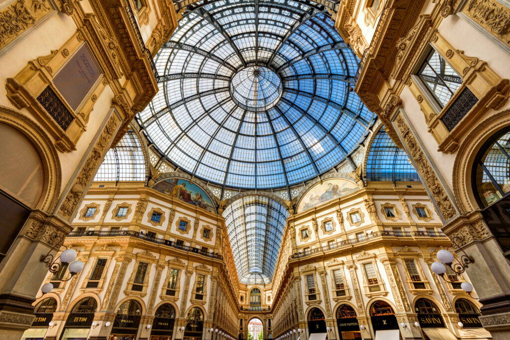 Galleria Vittorio Emanuele 2 at Milan
