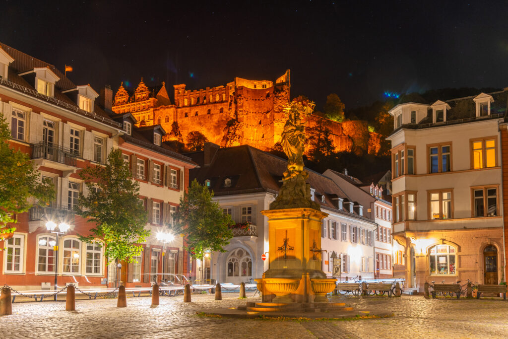 Old Town in Heidelberg