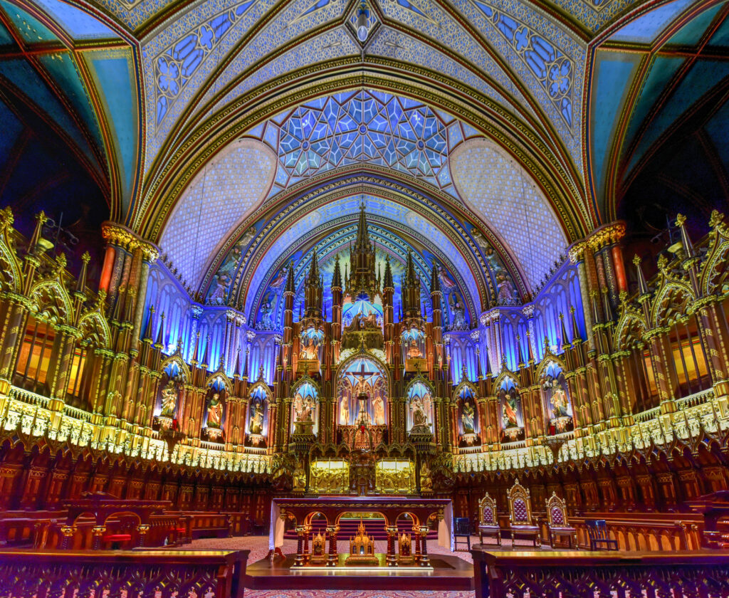 Notre Dame Basilika in Montreal