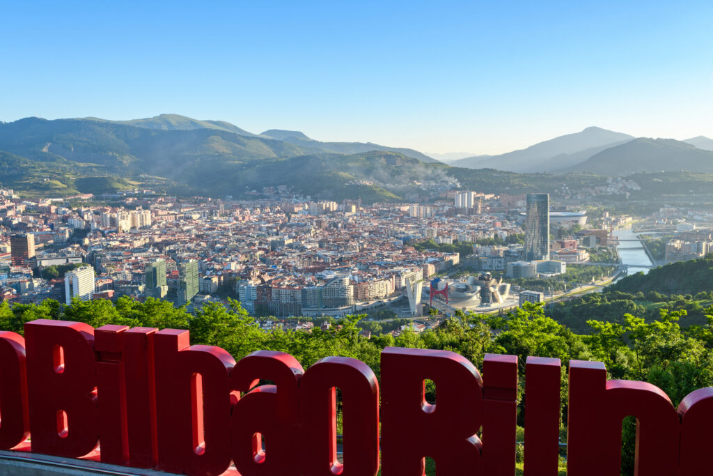 Breathtaking view of Bilbao