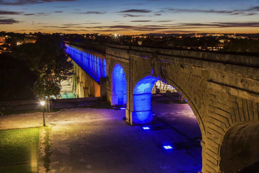 Saint-Clément aqueduct at Montpellier