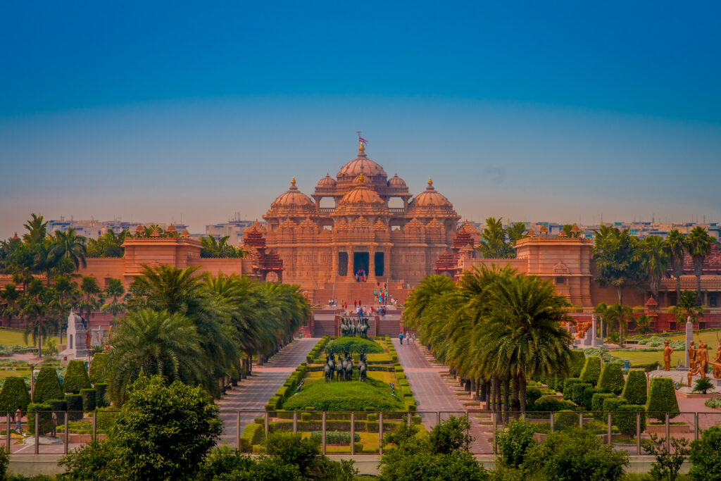Akshardam Temple in New Delhi