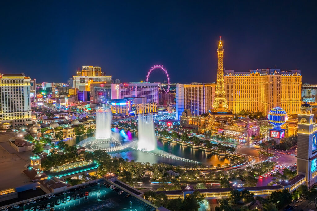 Las Vegas Strip - Top Tourist Attractions in the USA