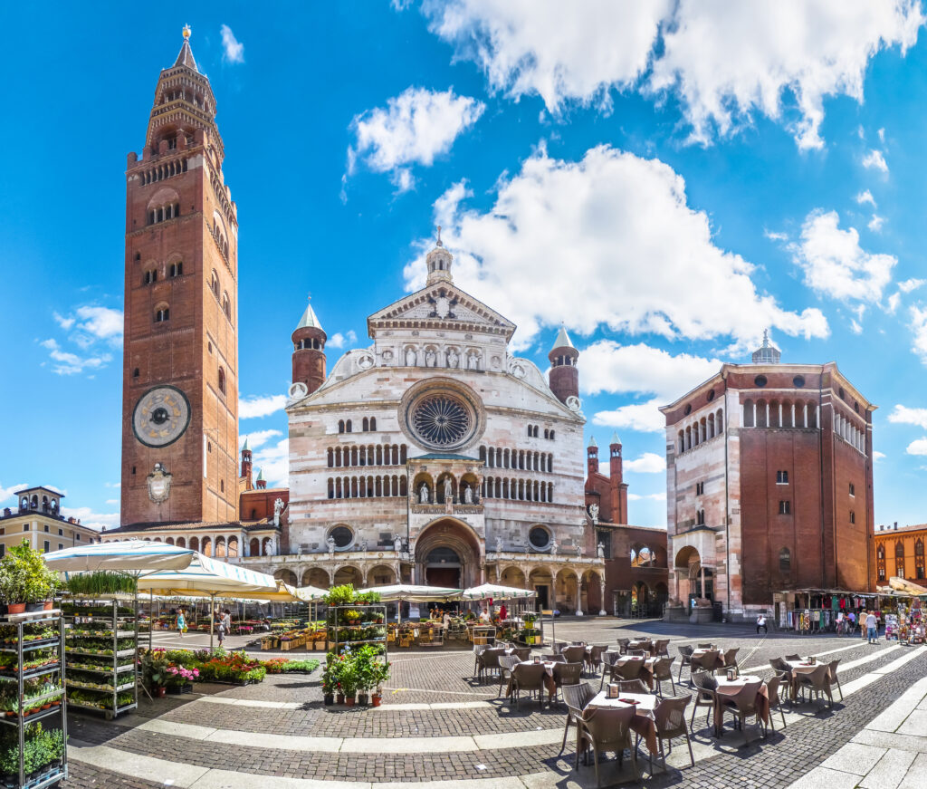 Cremona Cathedral with Bell Tower, Lombardy, Italy