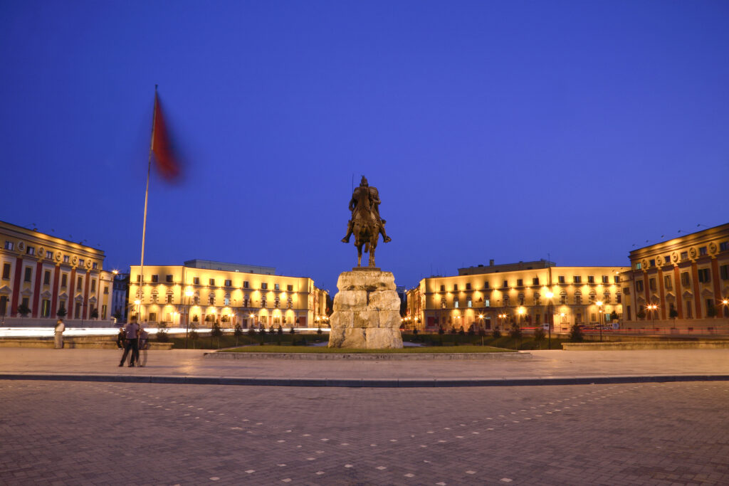 Skanderbeg Square, Tirana, Albania