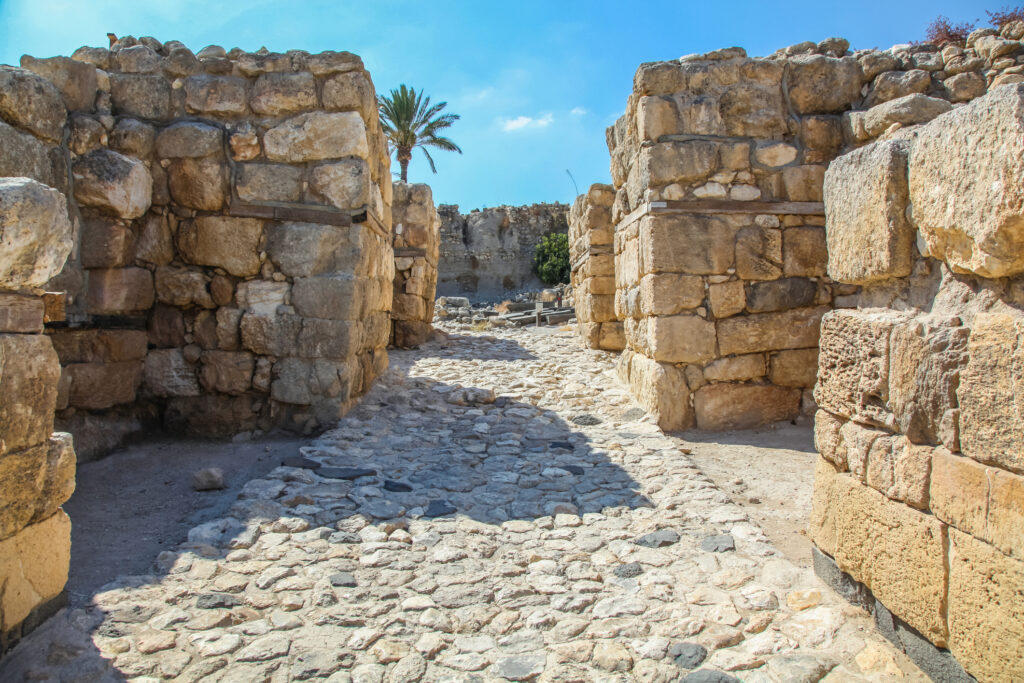 Ancient gates to Megiddo