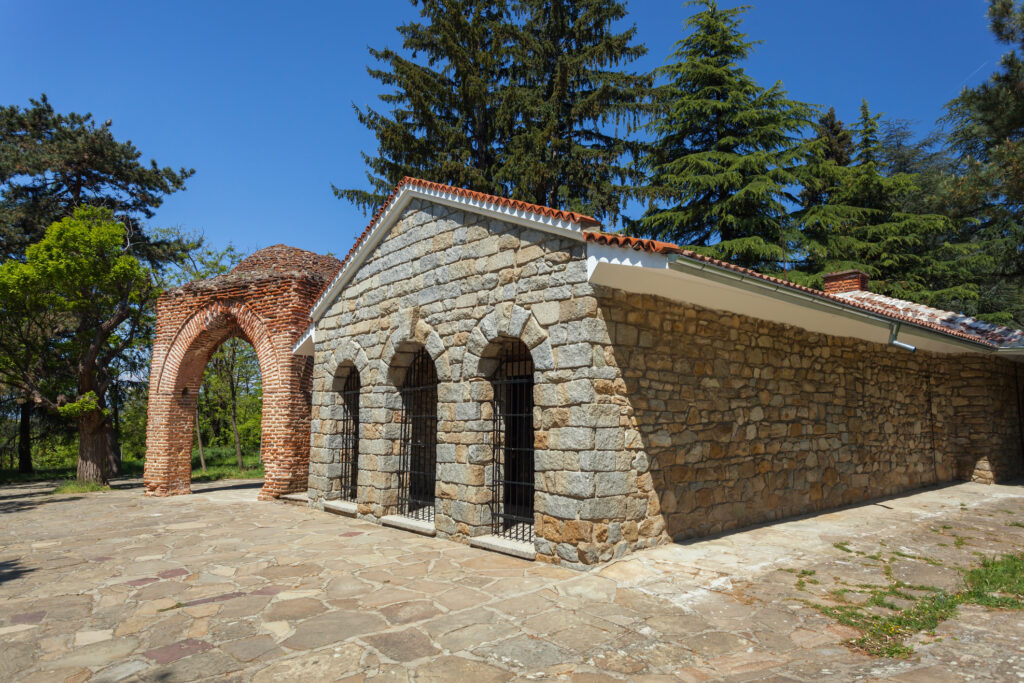 Ancient Thracian tomb in Kazanlak, Bulgaria