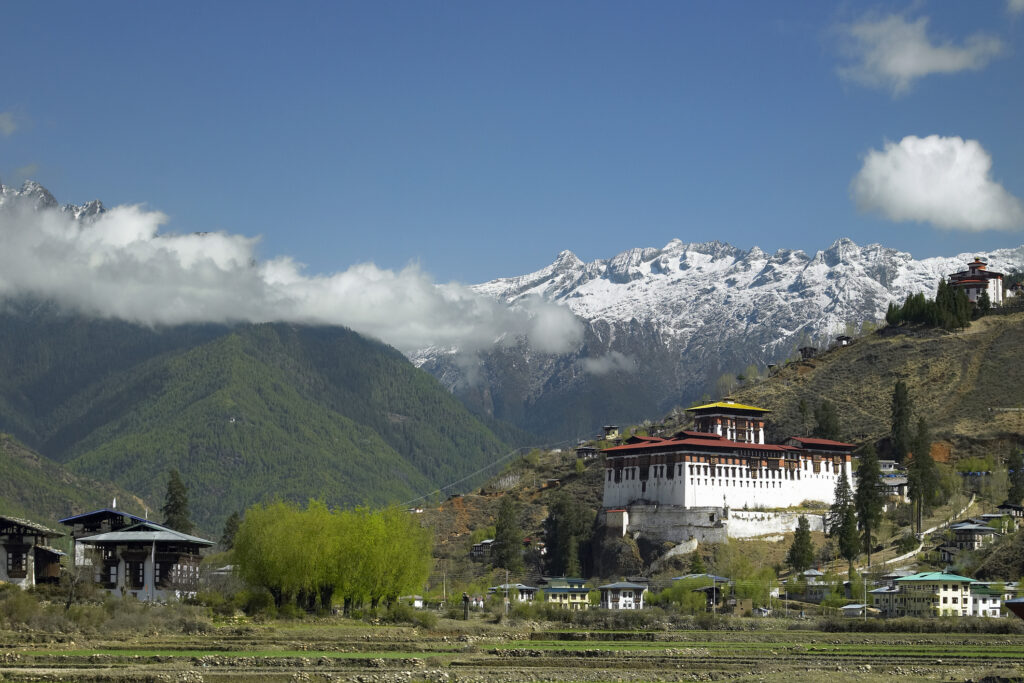 Kingdom of Bhutan - Paro Dzong - Himalayas