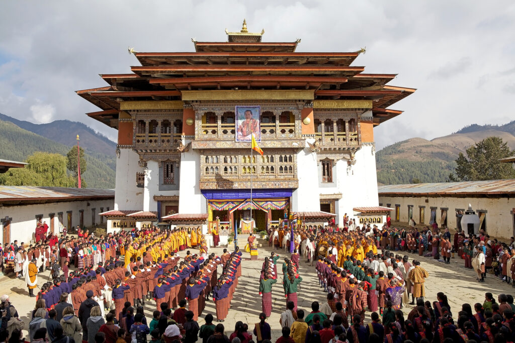 Gangtey Monastery, Gangteng, Bhutan