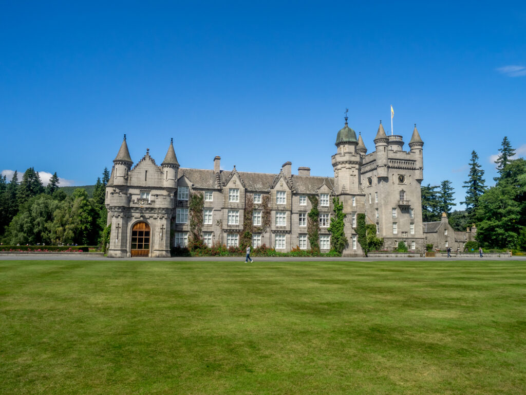 Balmoral Castle - Scottish residence of the Royal Family