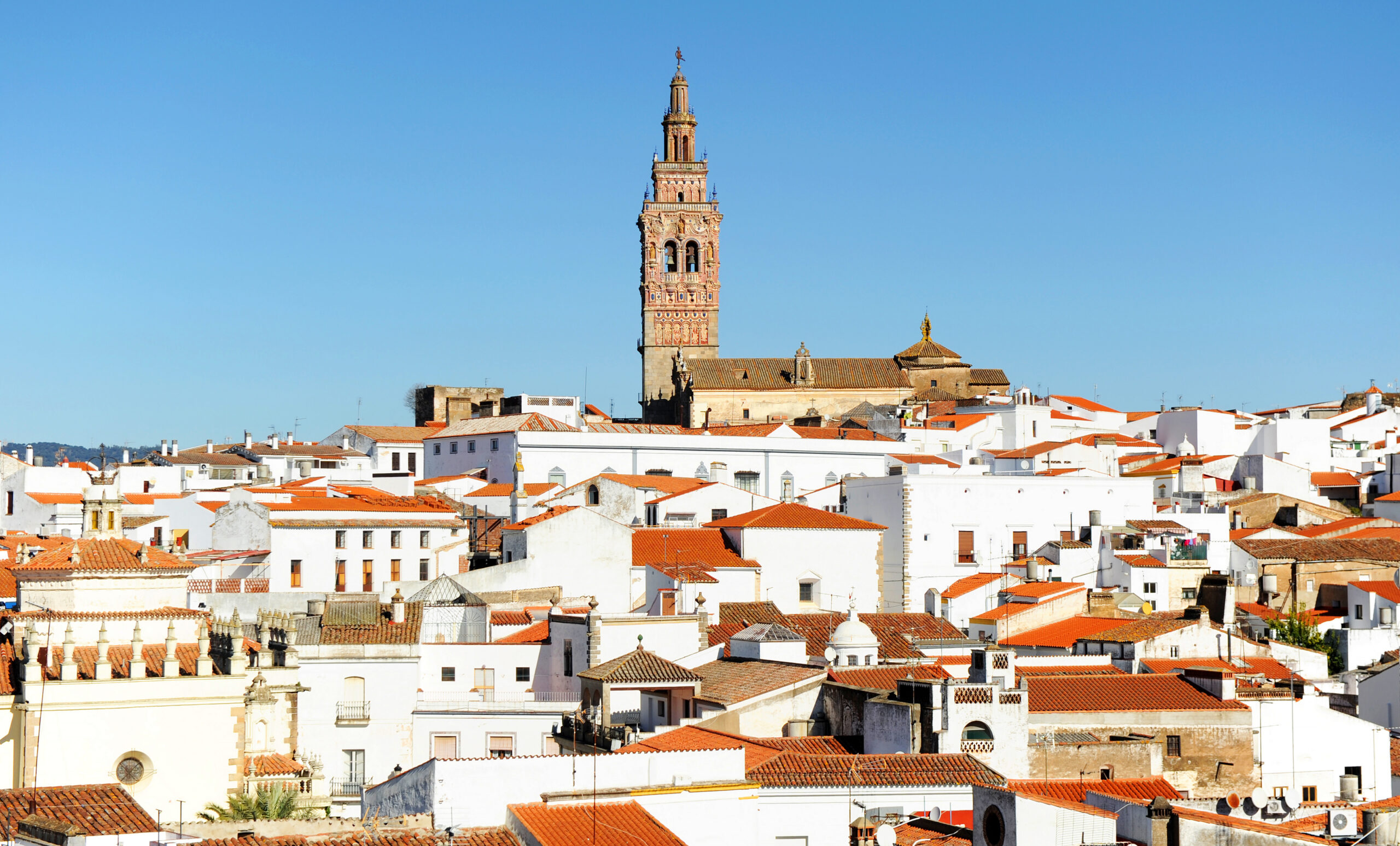 San Bartolome church in Jerez de los Caballeros, Spain