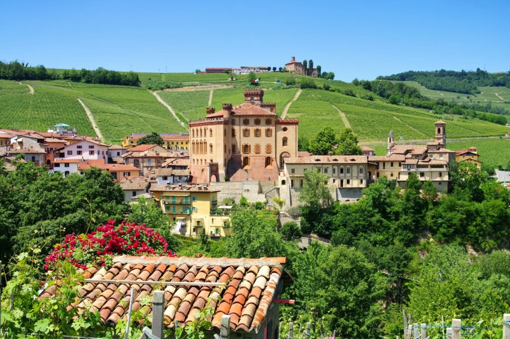 Barolo, a town in Langhe, Piedmont