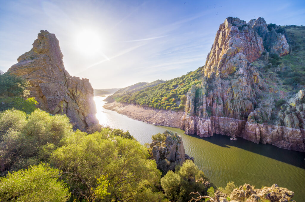 Monfrague National Park is a beautiful place ideal for observing birds