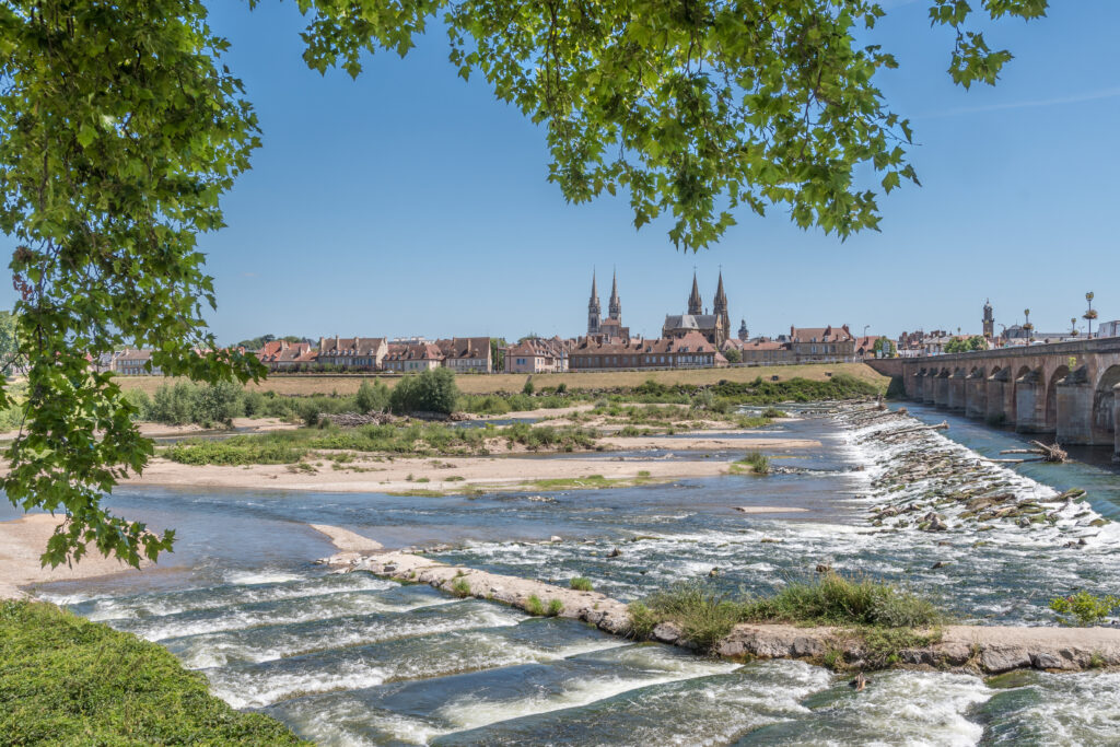 Ville de Moulins dans l'Allier