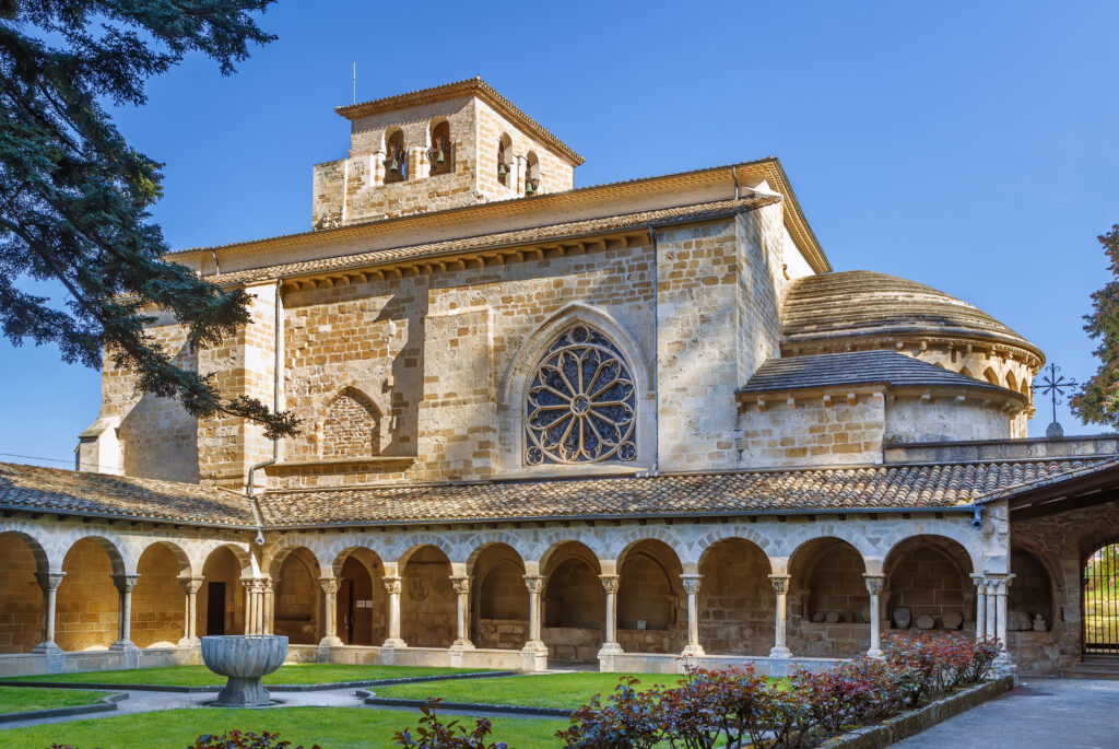 Church of San Pedro de la Rua in Estella-Lizarra, Spain