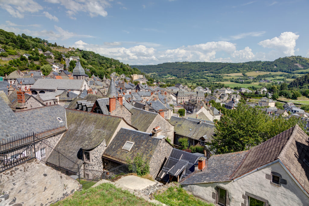 Murat in the department of Cantal - Auvergne