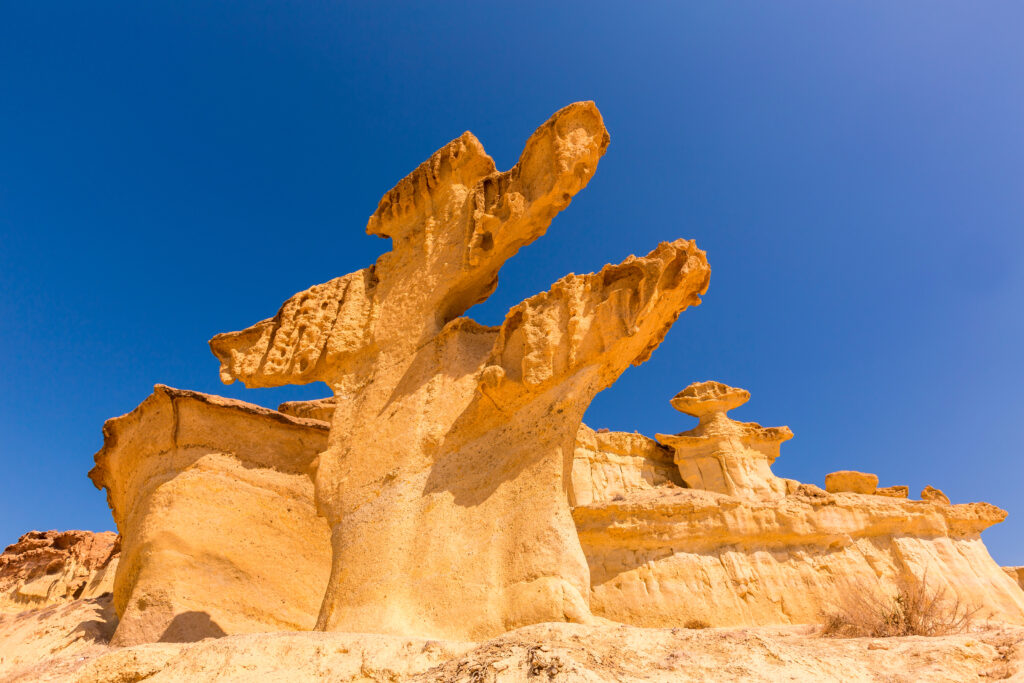 Bolnuevo Mazarron eroded sandstones Murcia