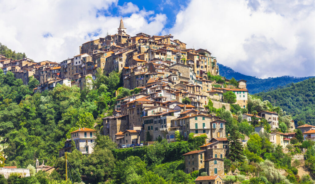 Apricale village in Liguria