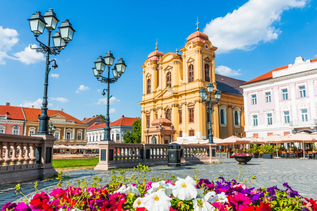 George Cathedral in Timisoara, Romania