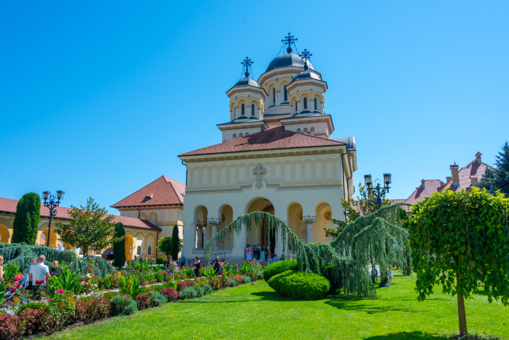 Reunification Cathedral in Alba Iulia in Romania