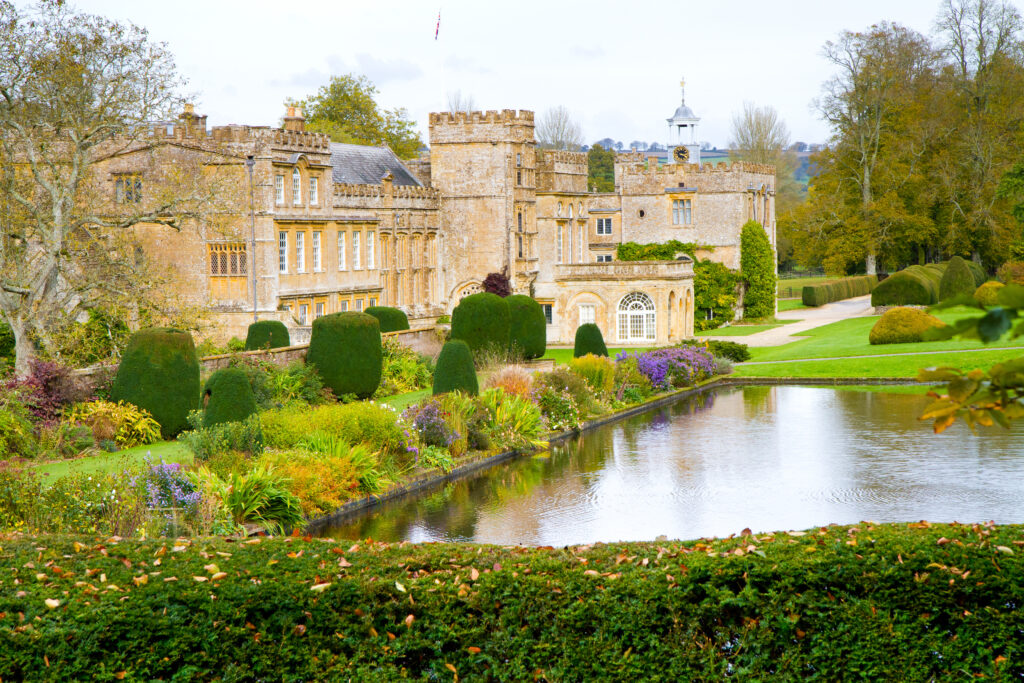 Autumn at Forde Abbey Dorset England in autumn