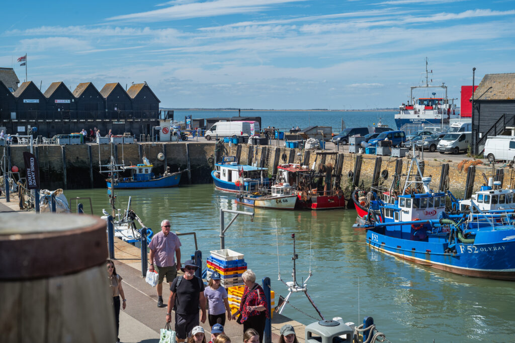 Whitstable Harbour, Kent, UK