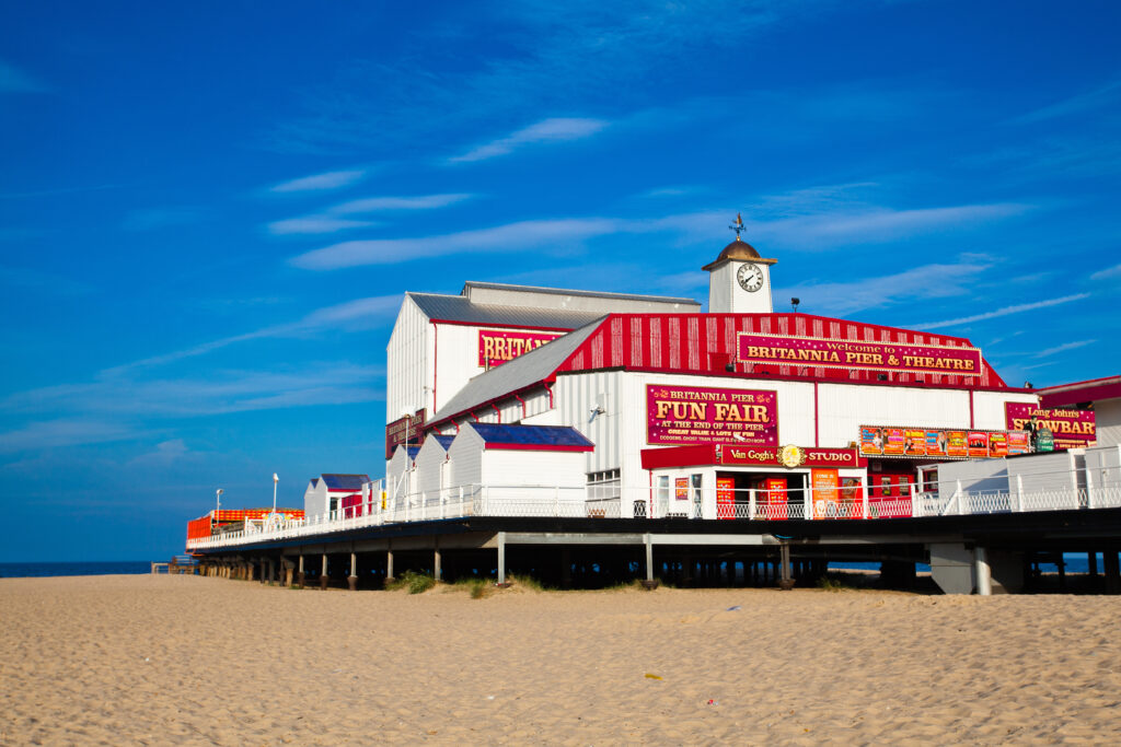 The Old pier in Great Yarmouth