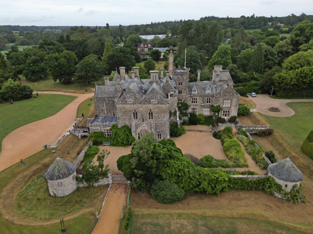 Historic Beaulieu village in located in New Forest, Hampshire, UK