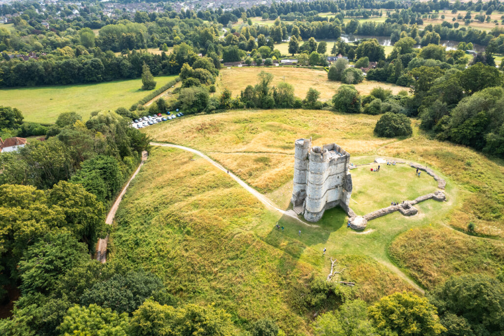 Donnington Castle of Newbury, South England