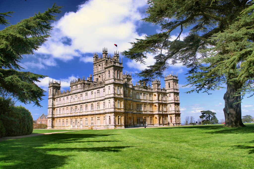 Nice Highclere castle Berkshire, England