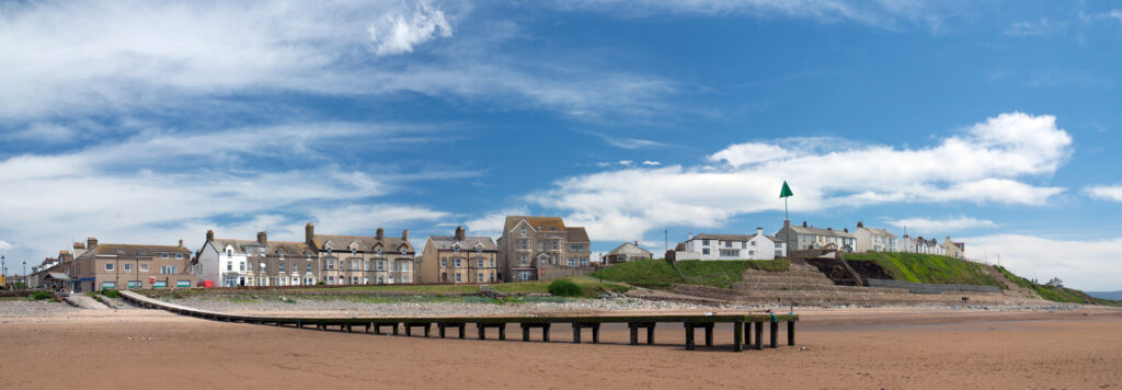 Seascale is a beach-resort and village in the county of Cumbria, England.
