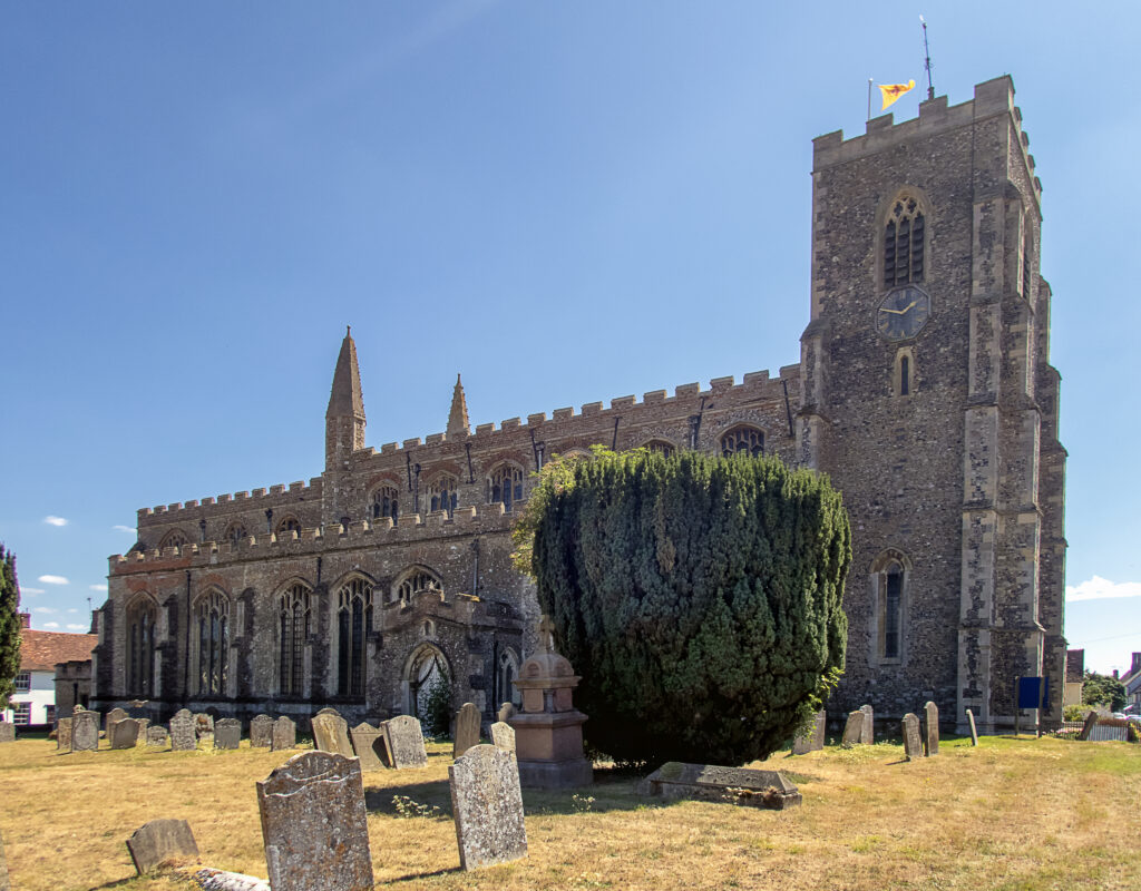 St Peter and St Paul's Church, Clare in Suffolk, UK