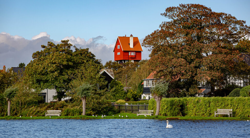The Water at Thorpeness Suffolk