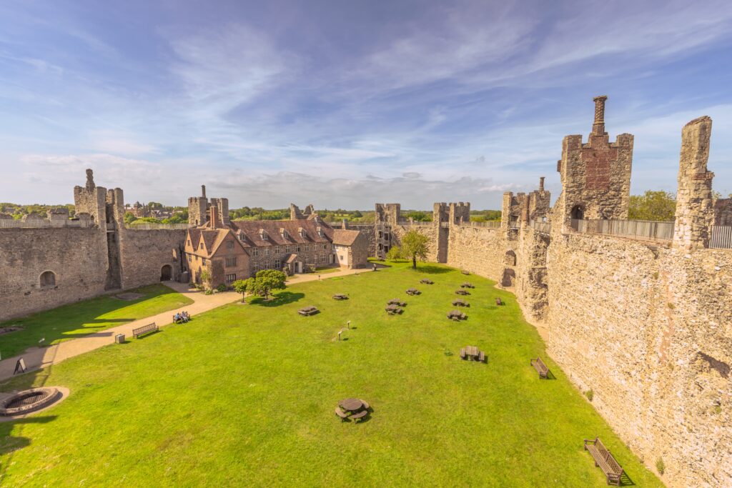 Medieval Castle of Framlingham, England
