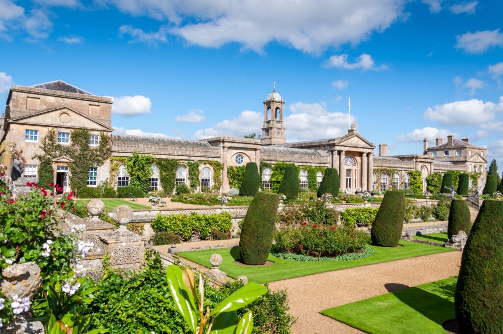 Bowood House and Gardens in Wiltshire, home of the Marquis and Marchioness of Lansdowne