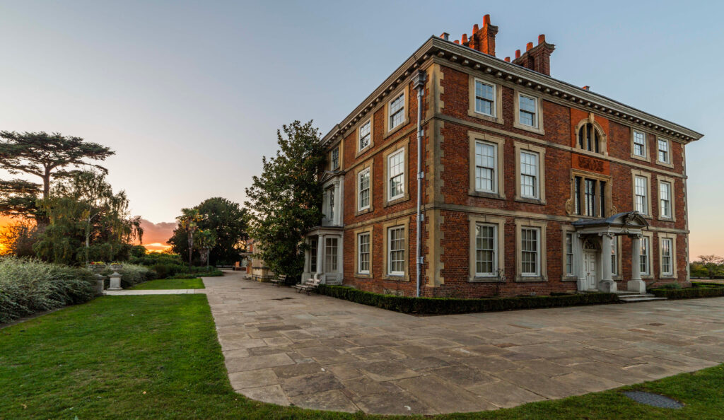 Enfield in Greater London, UK. Grade I listed building built in the 1620s.