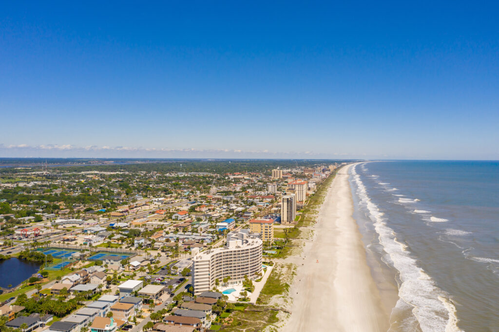 Aerial photo Jacksonville Beach FL