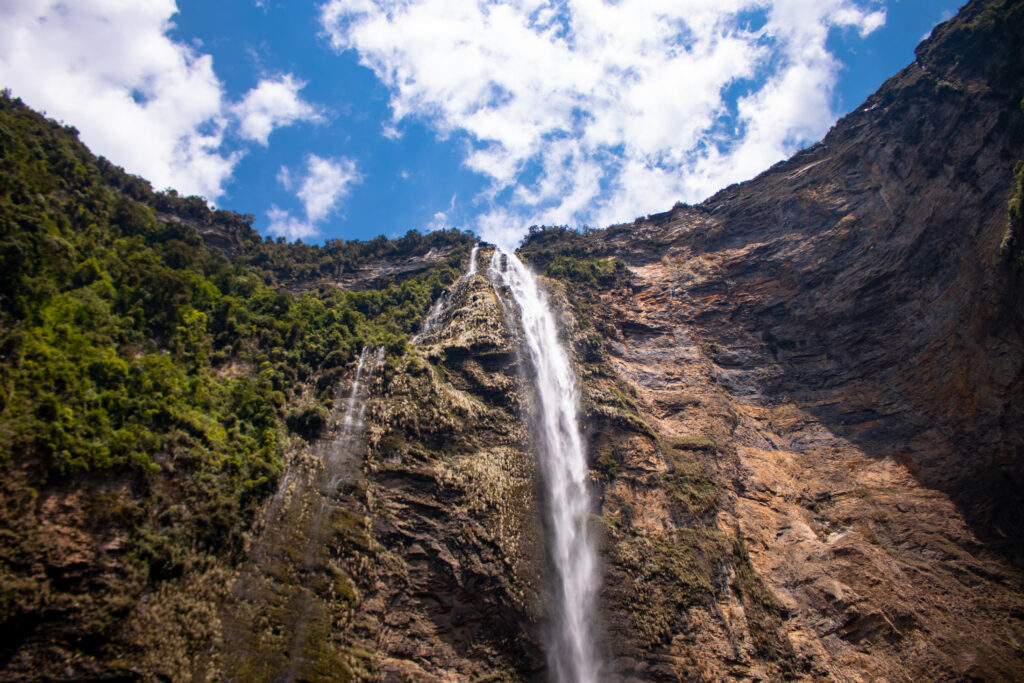 Gocta waterfall in Chachapoyas Perú