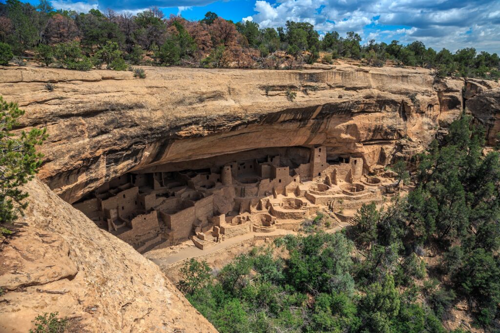 Cliff Palace View from the Overlook, Mesa Verde National Park, Colorado