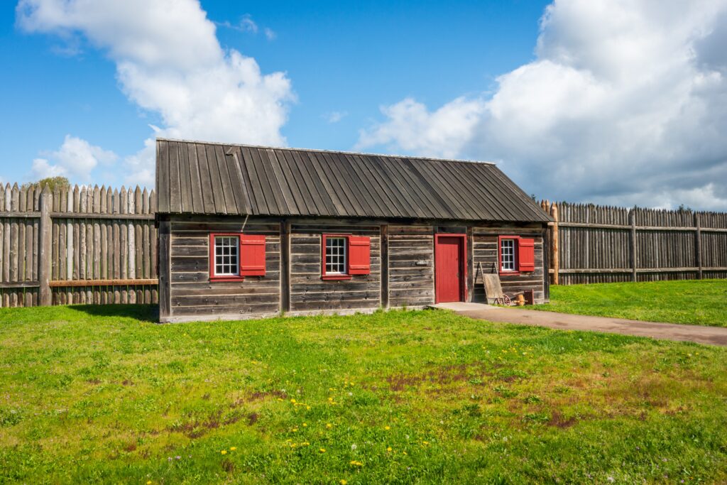 Fort Vancouver National Historic Site in Washington State, USA