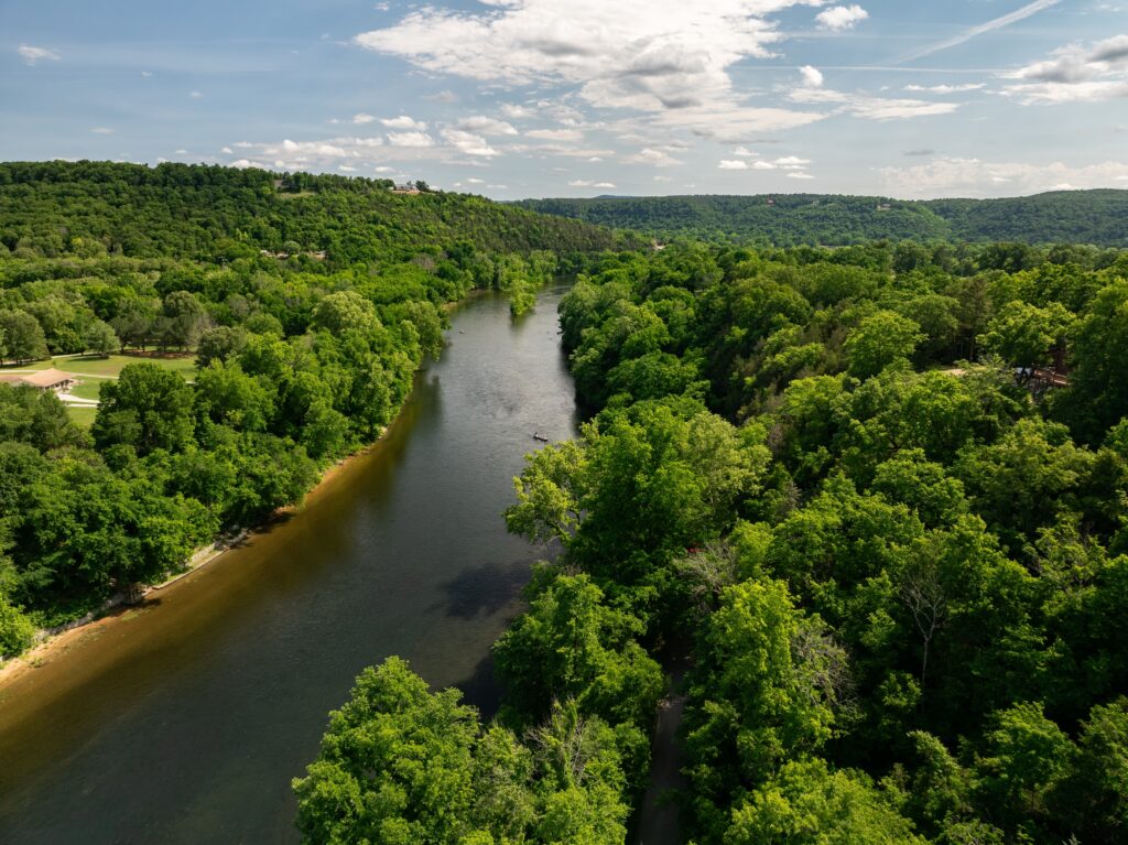 White River in the Ozark Mountains, Arkansas