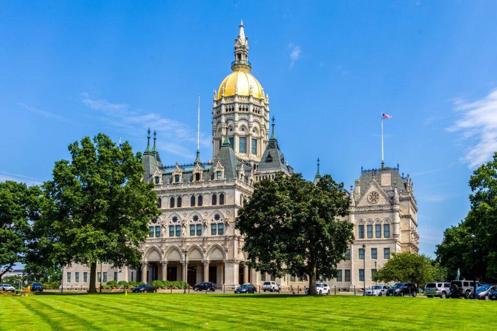 Connecticut State Capitol in Hartford, Connecticut