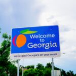 Valdosta, Georgia, USA: Georgia state welcome center and highway rest area landscape