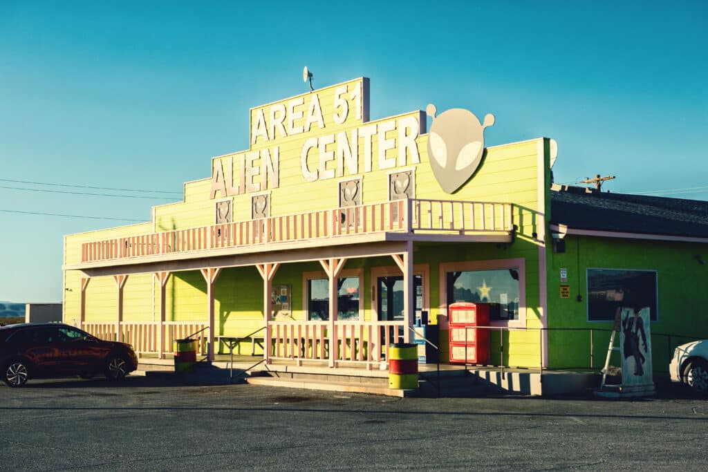  Amargosa Valley, Nevada, United States: Area 51 Alien Center shop and gas station