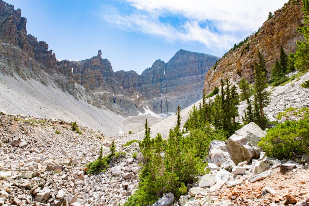 Wheeler Peak in Great Basin National Park, Nevada, USA