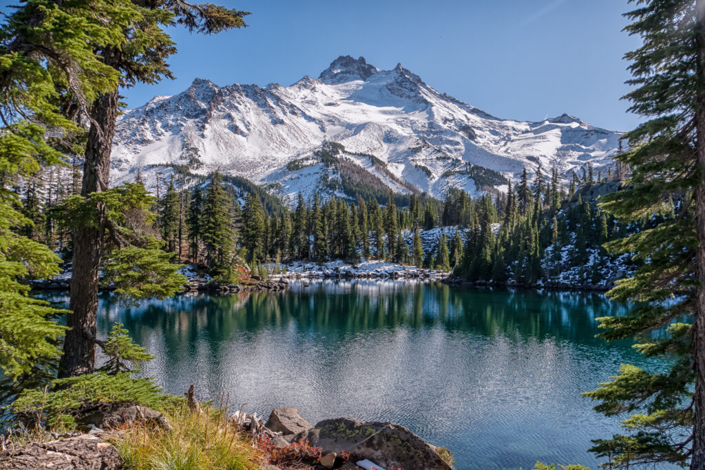 Amazing views of Mt Jefferson in Northern Oregon